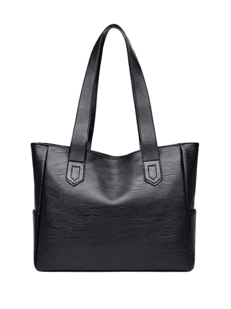 Peggy | Elegant Structured PU Tote Bag