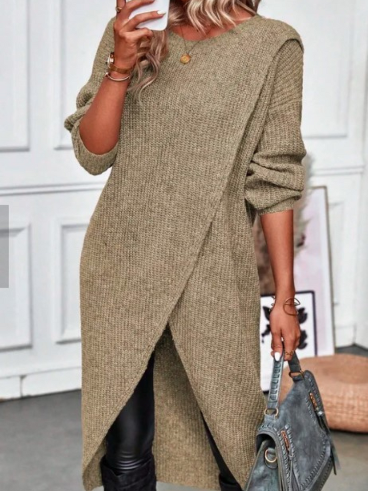 Aria | Knit Wrap Dress