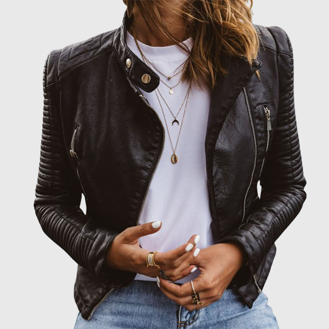 Janet | Authentic Leather Jacket