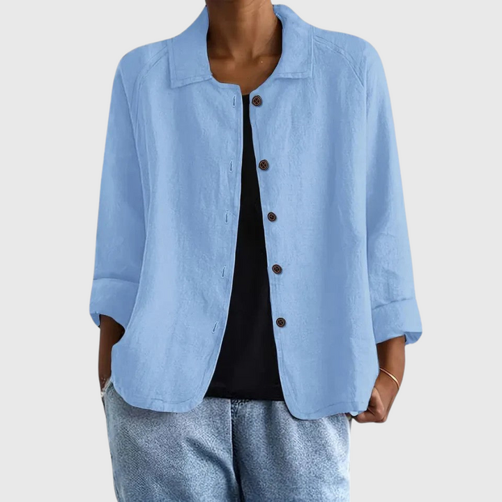 Jenny | Timeless Cotton Lightweight Blouse