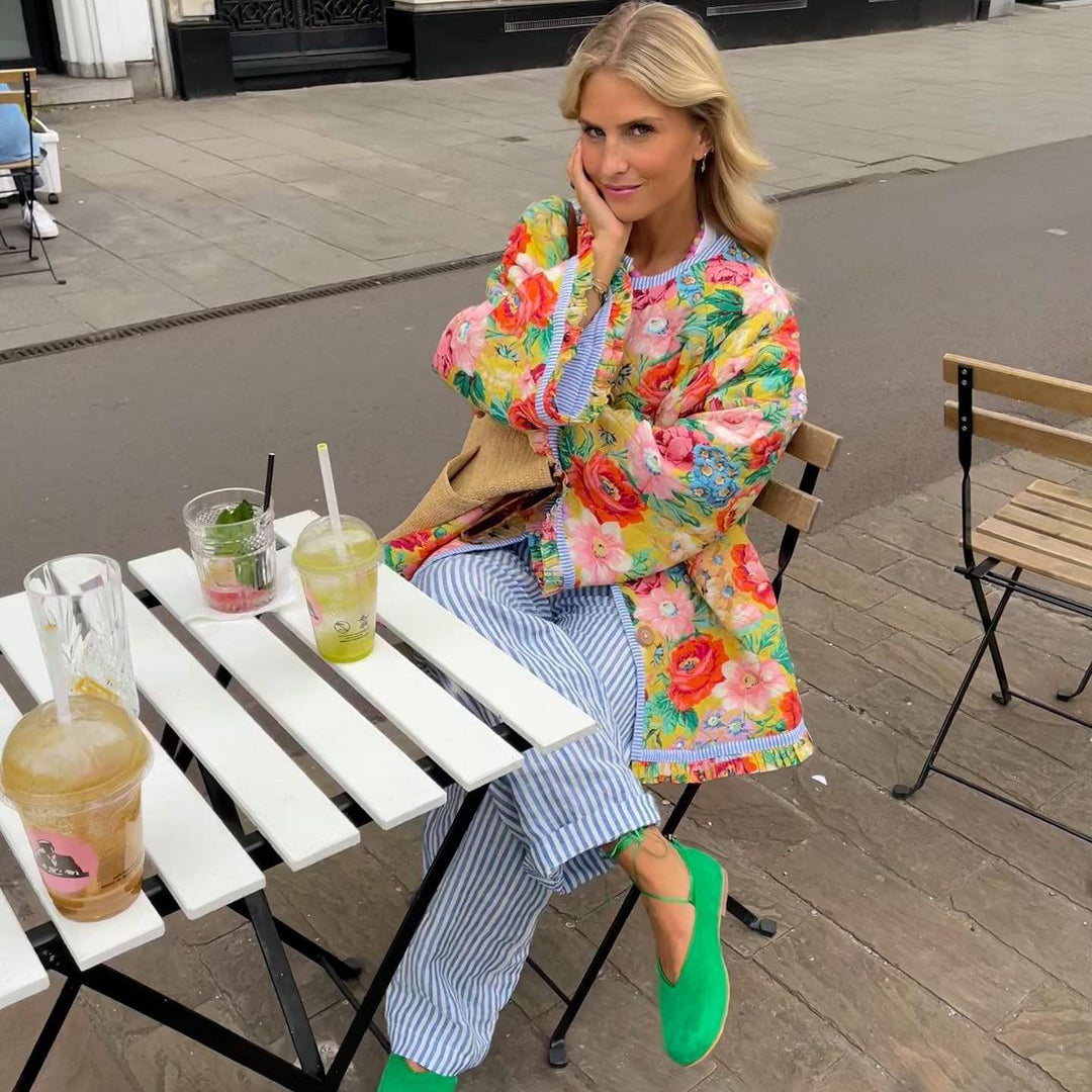 Nicole | Trendy Printed Jacket