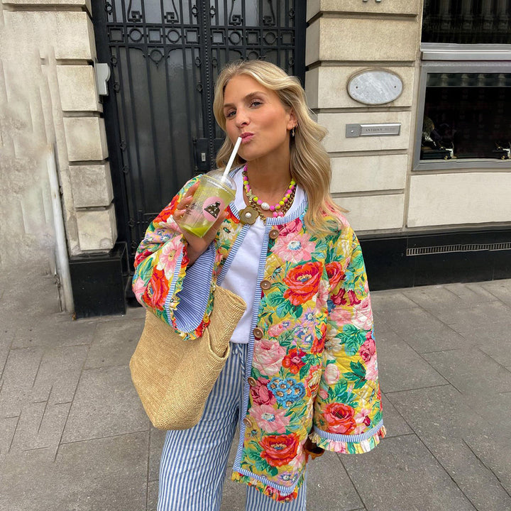 Nicole | Trendy Printed Jacket