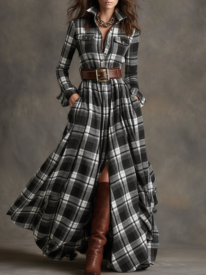 Paizley | Classic Button-Up Shirt Dress