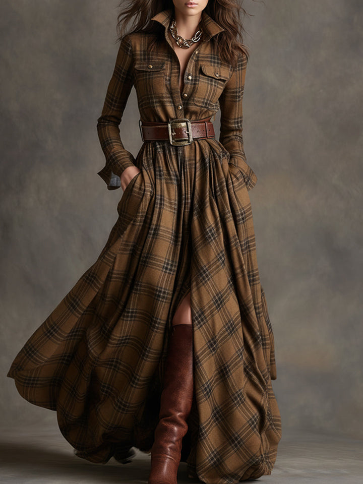 Paizley | Classic Button-Up Shirt Dress