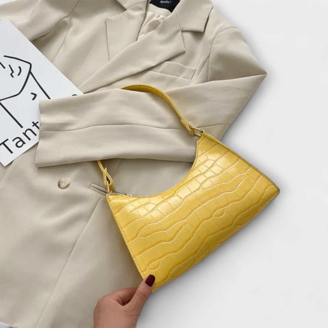 Annie | Glossy Leather Handbag