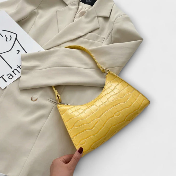 Annie | Glossy Leather Handbag