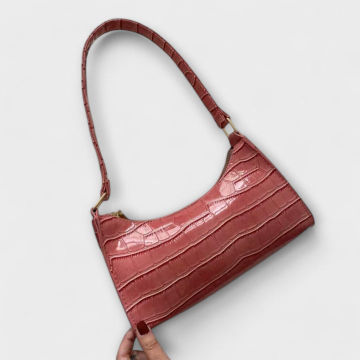 Annie | Glossy Leather Handbag
