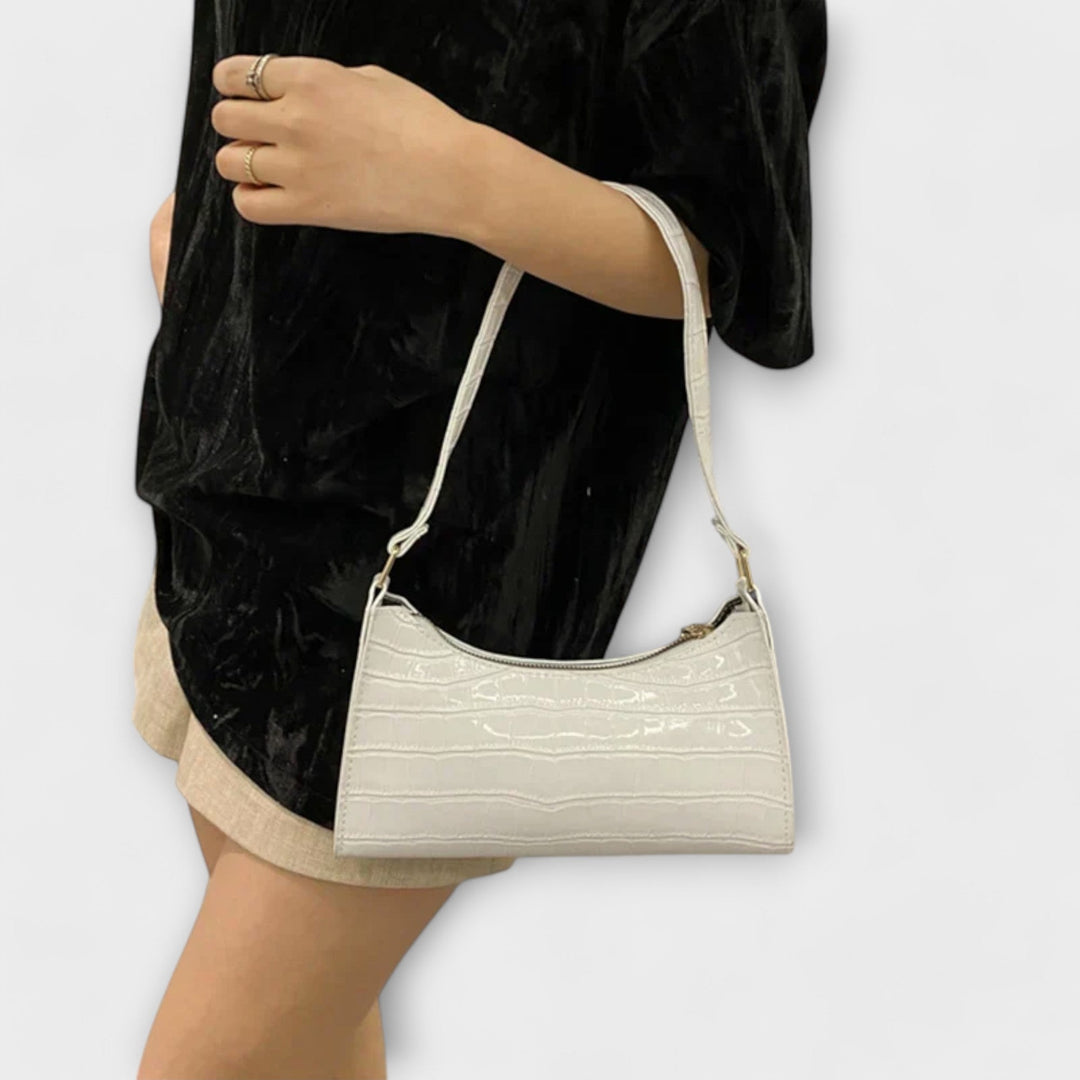 Annie | Glossy Leather Handbag