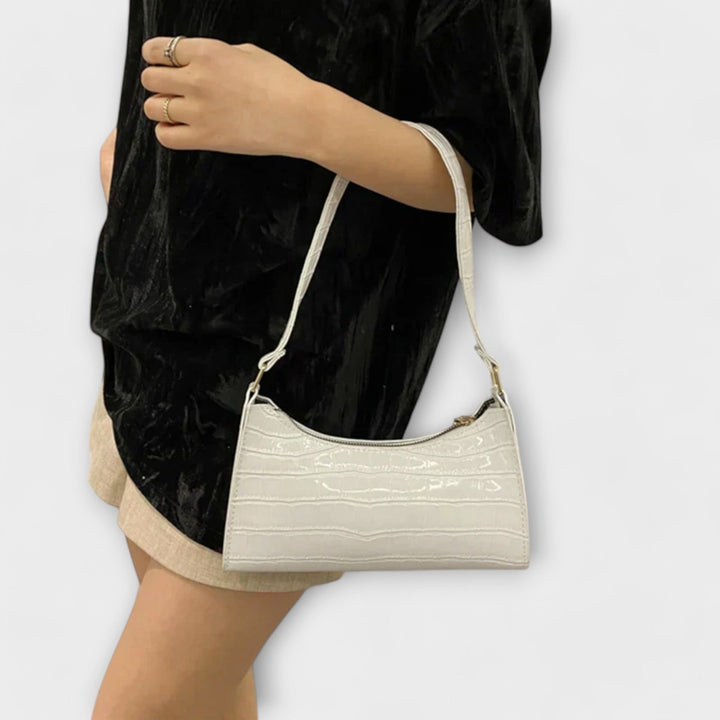Annie | Glossy Leather Handbag
