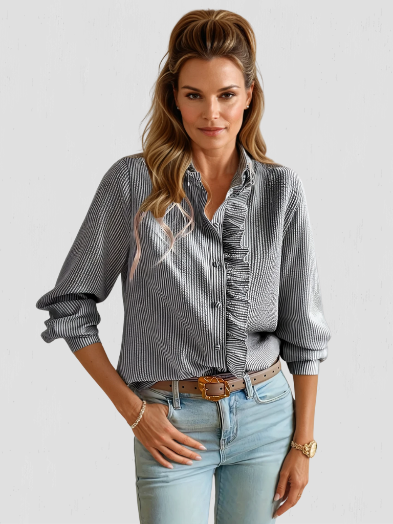 Aurora Ruffled Blouse