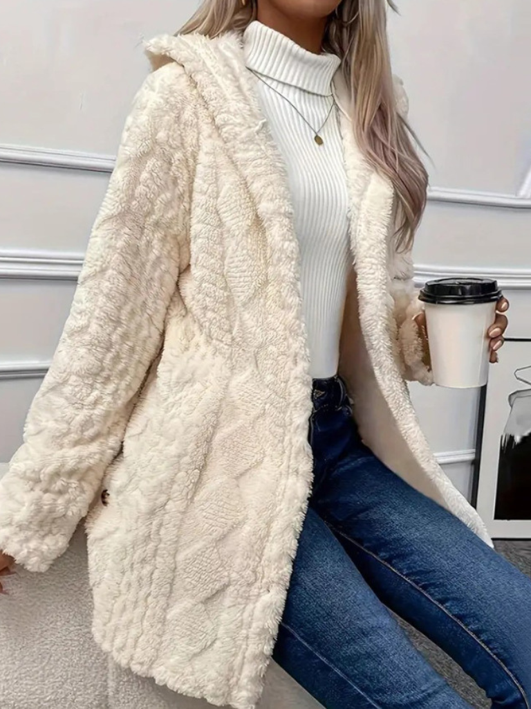 Laura | Cozy Hooded Cardigan