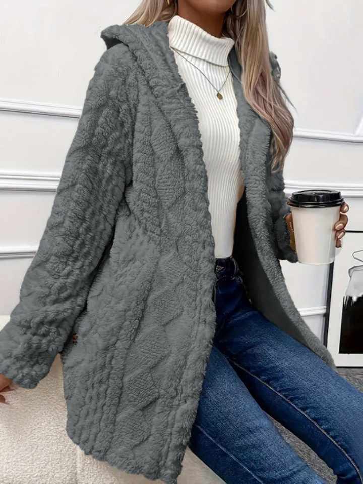 Laura | Cozy Hooded Cardigan