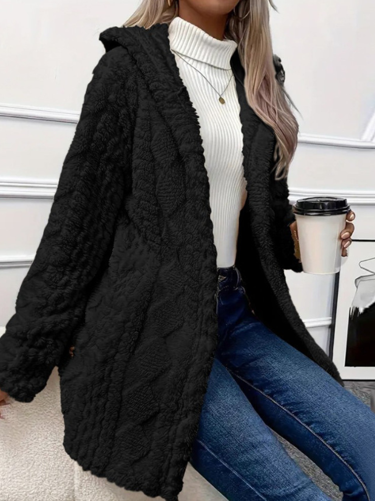 Laura | Cozy Hooded Cardigan