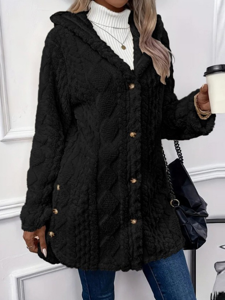 Laura | Cozy Hooded Cardigan