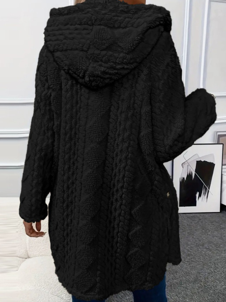 Laura | Cozy Hooded Cardigan