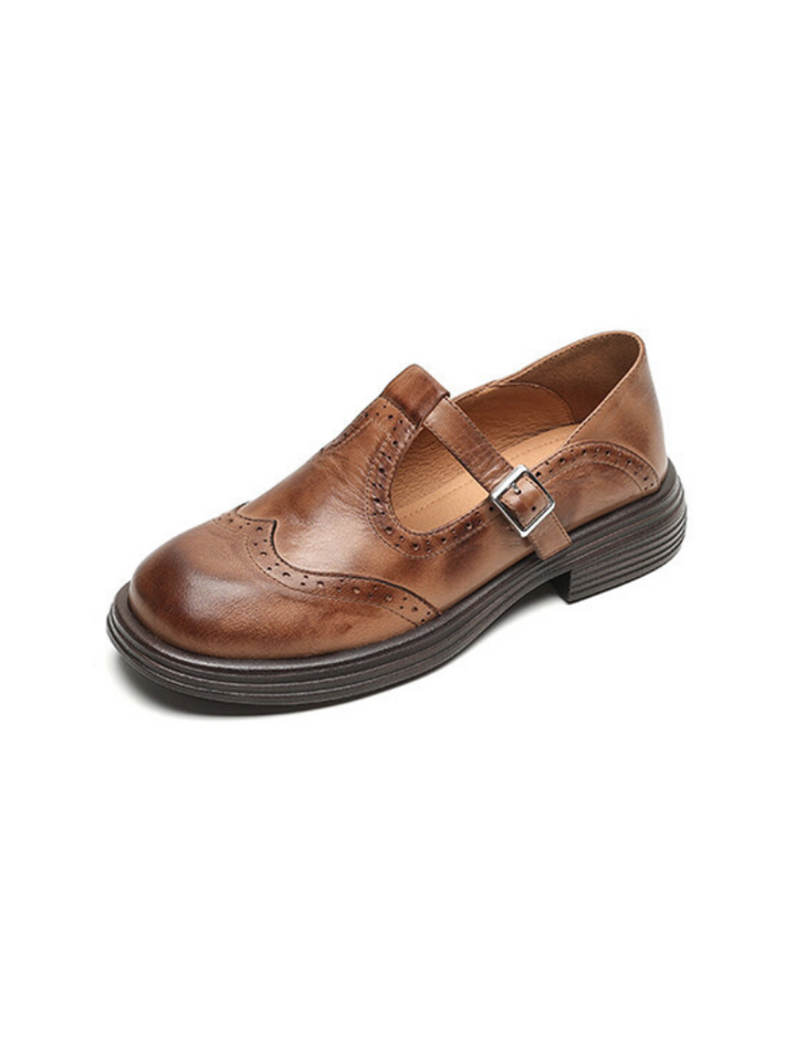 Lara | Classic Vintage Mary Jane Flats