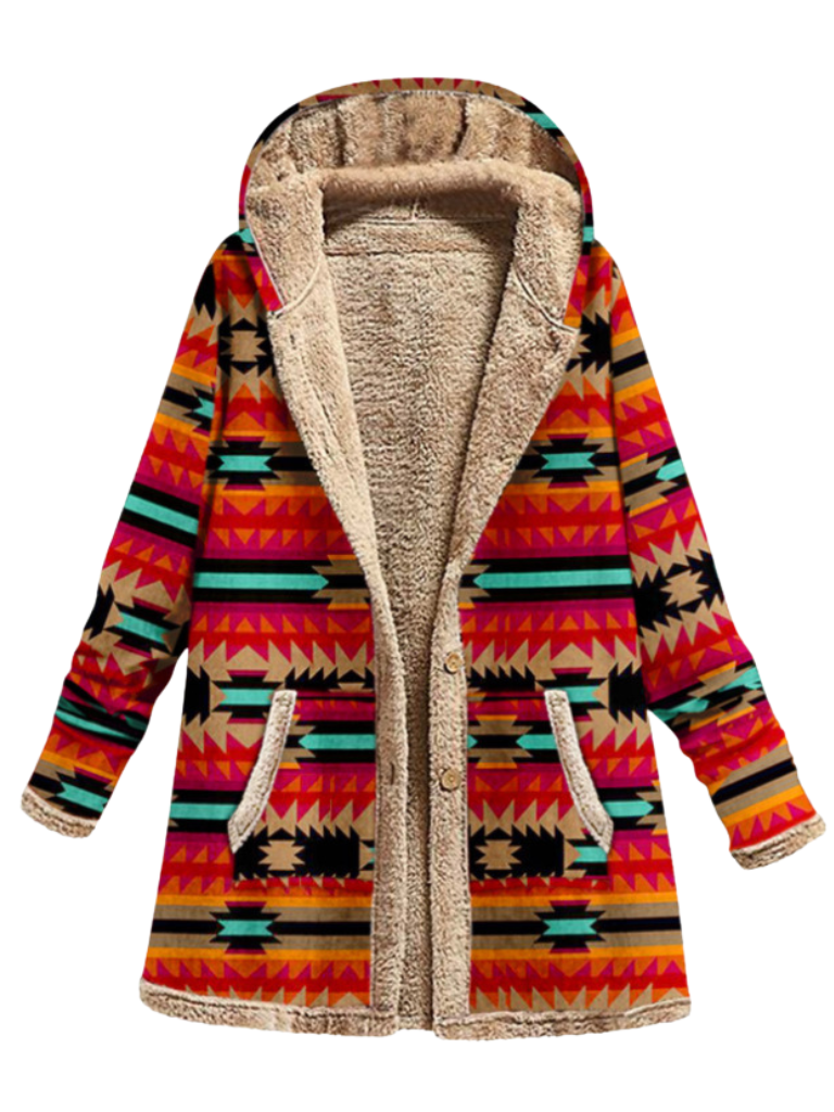 Aurora | Snug Printed Coat