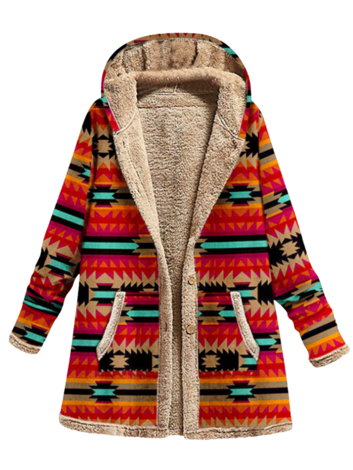 Aurora | Snug Printed Coat