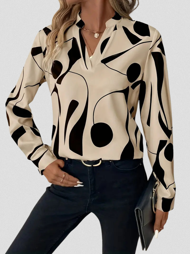 Lyra | Satin Finish Blouse