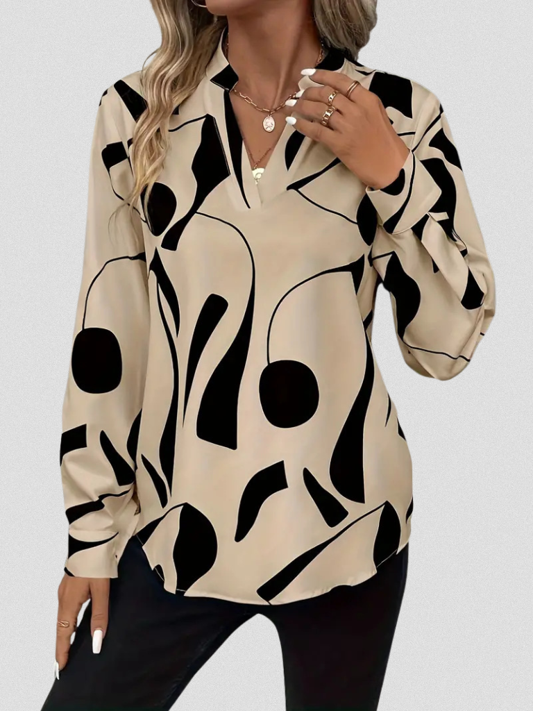Lyra | Satin Finish Blouse