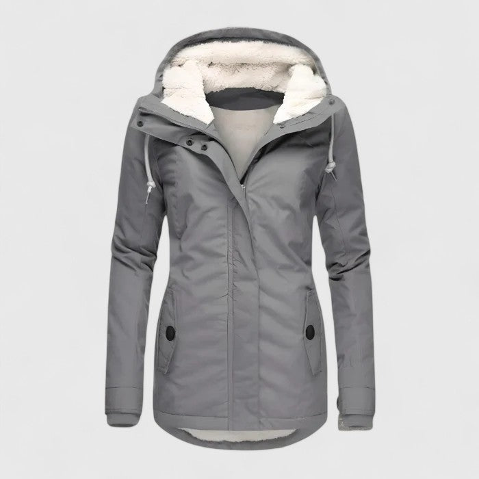 Seravia | Water-Repellent Autumn Jacket with Hood