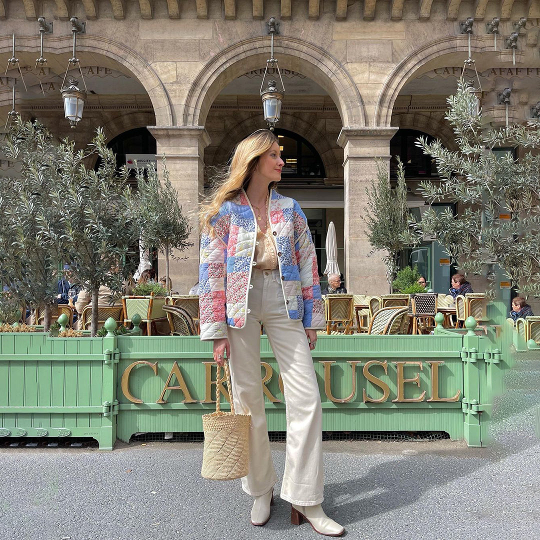 Nicole | Trendy Printed Jacket