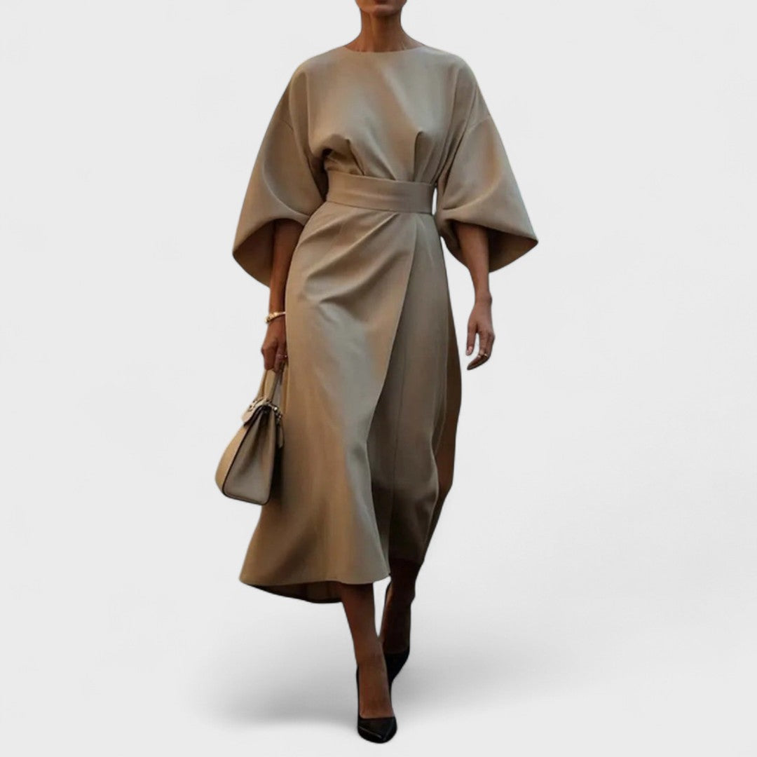 Louise - Elegant Dress with Belt