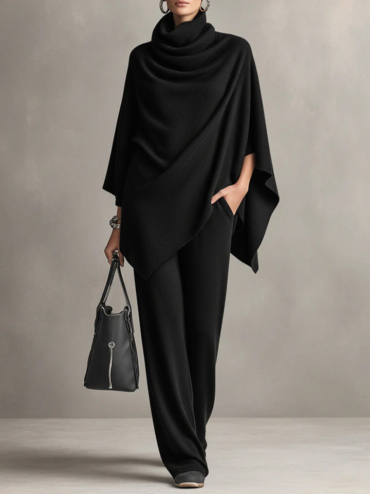 Haven | Elegant Drape Two-Piece Set