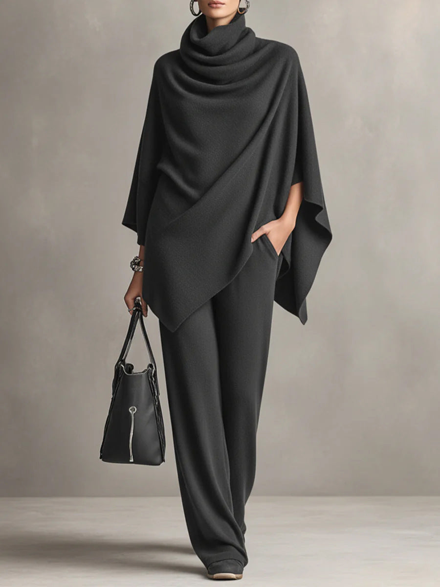 Haven | Elegant Drape Two-Piece Set