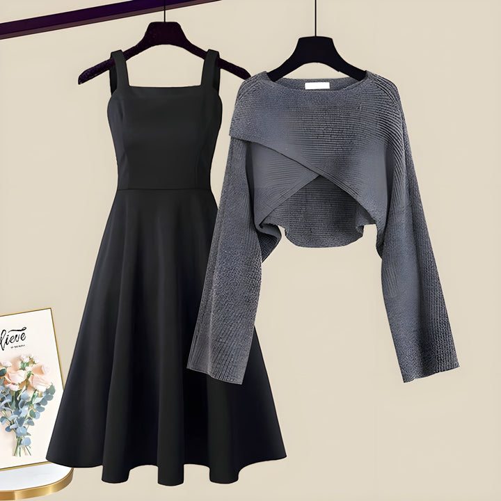 Alexandra | Elegant Knit Dress Set for Effortless Style