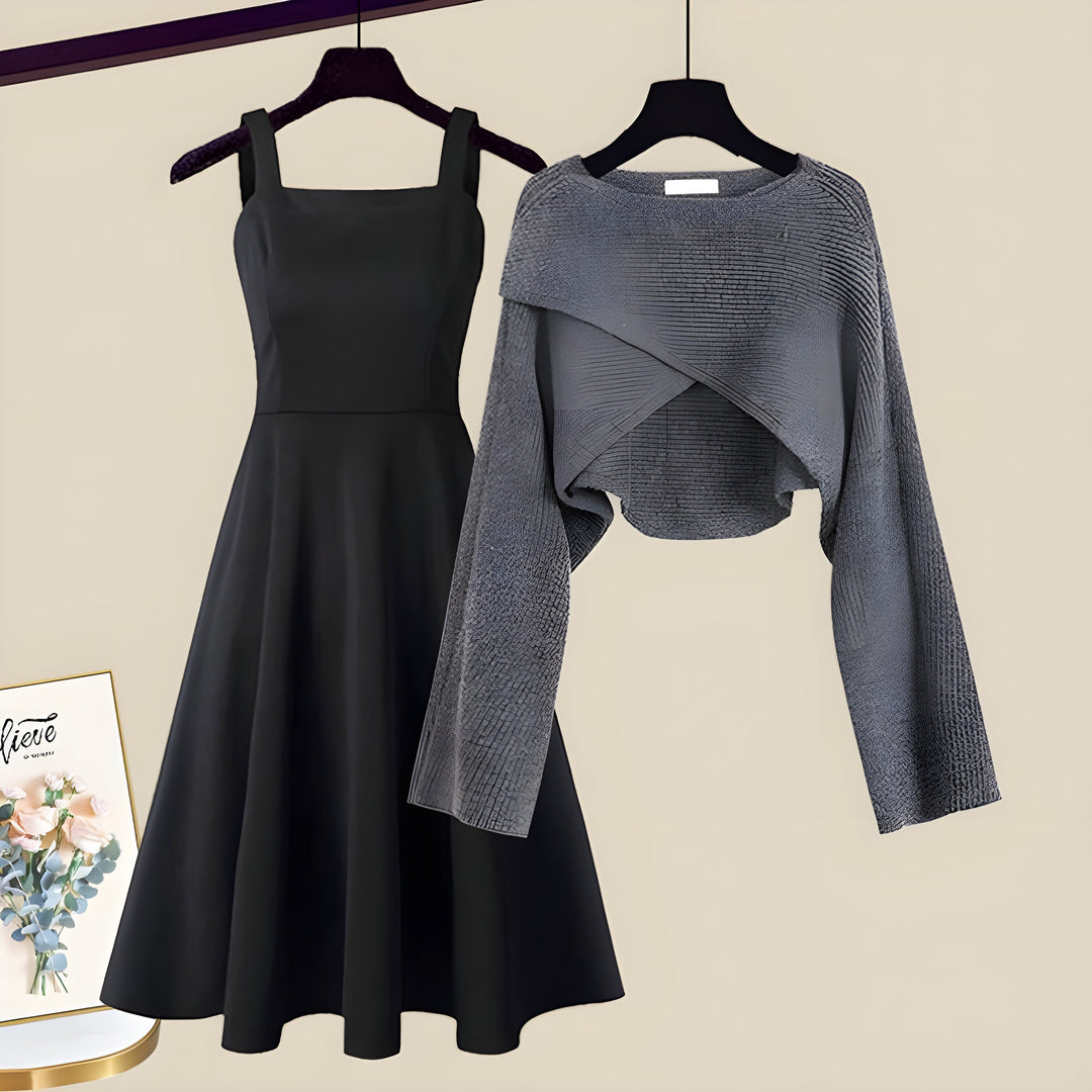 Alexandra | Elegant Knit Dress Set for Effortless Style