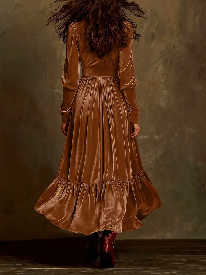 Meredith | Luxe Velvet Evening Dress