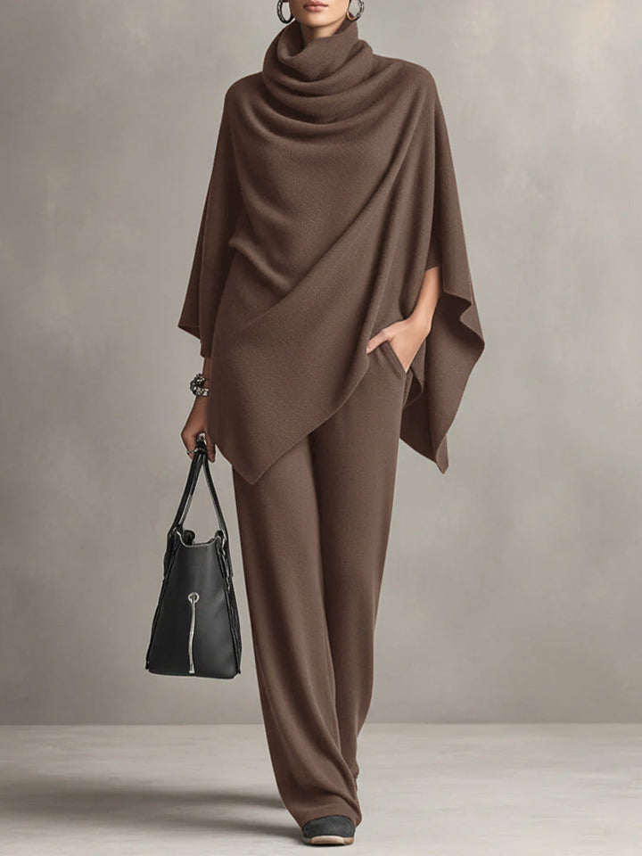 Haven | Elegant Drape Two-Piece Set