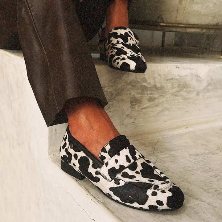 Brynn | Chic Animal Print Loafers