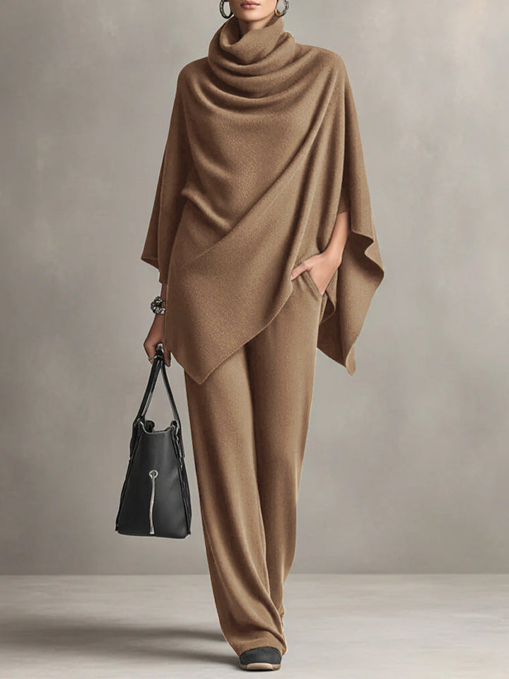 Haven | Elegant Drape Two-Piece Set