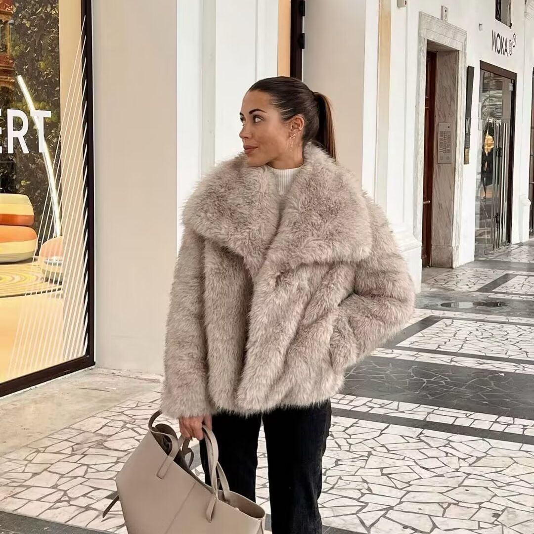 Novie | Luxury Faux Fur Winter Jacket