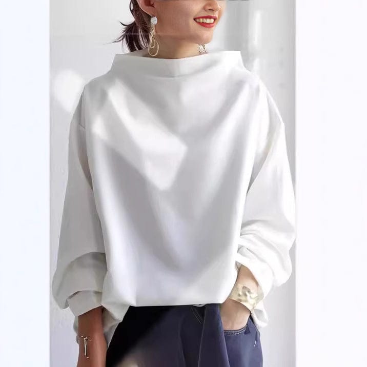 Mona | Casual High-Neck Top