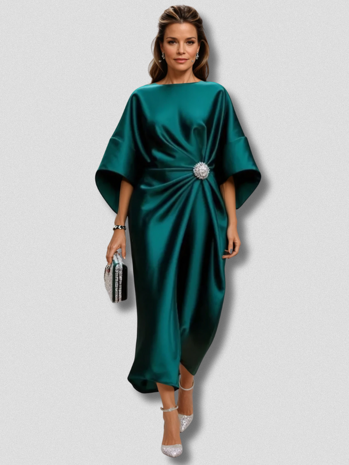 Maris | Elegant Satin Dress