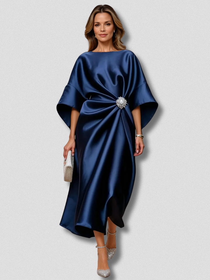 Maris | Elegant Satin Dress
