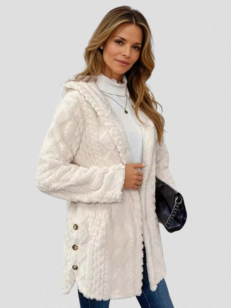 Laura | Cozy Hooded Cardigan