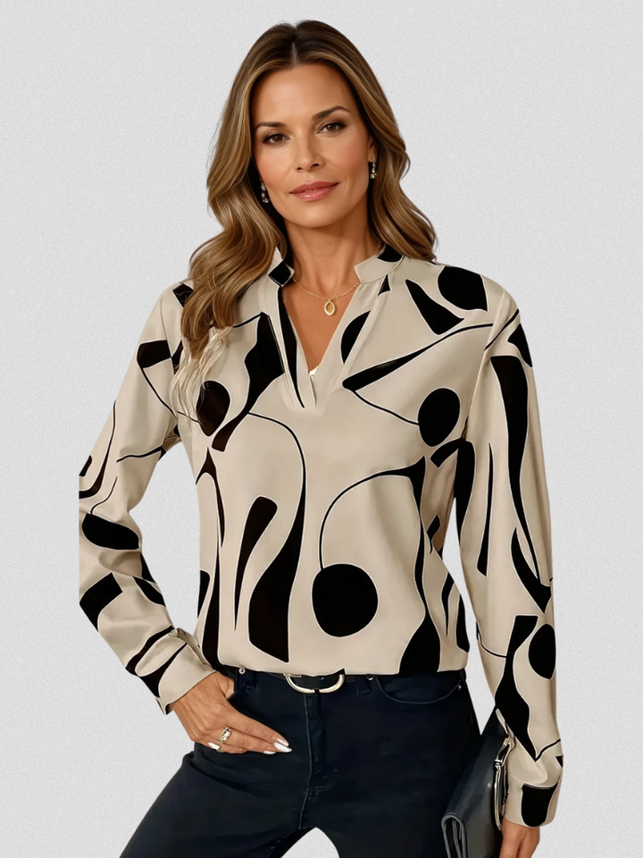 Lyra | Satin Finish Blouse