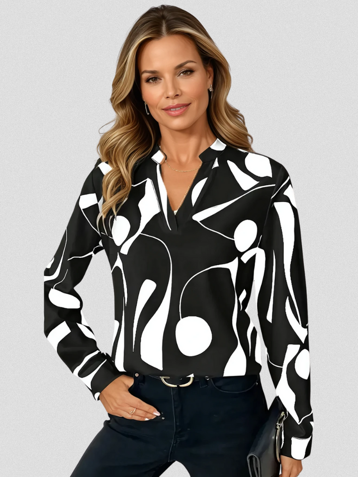Lyra | Satin Finish Blouse