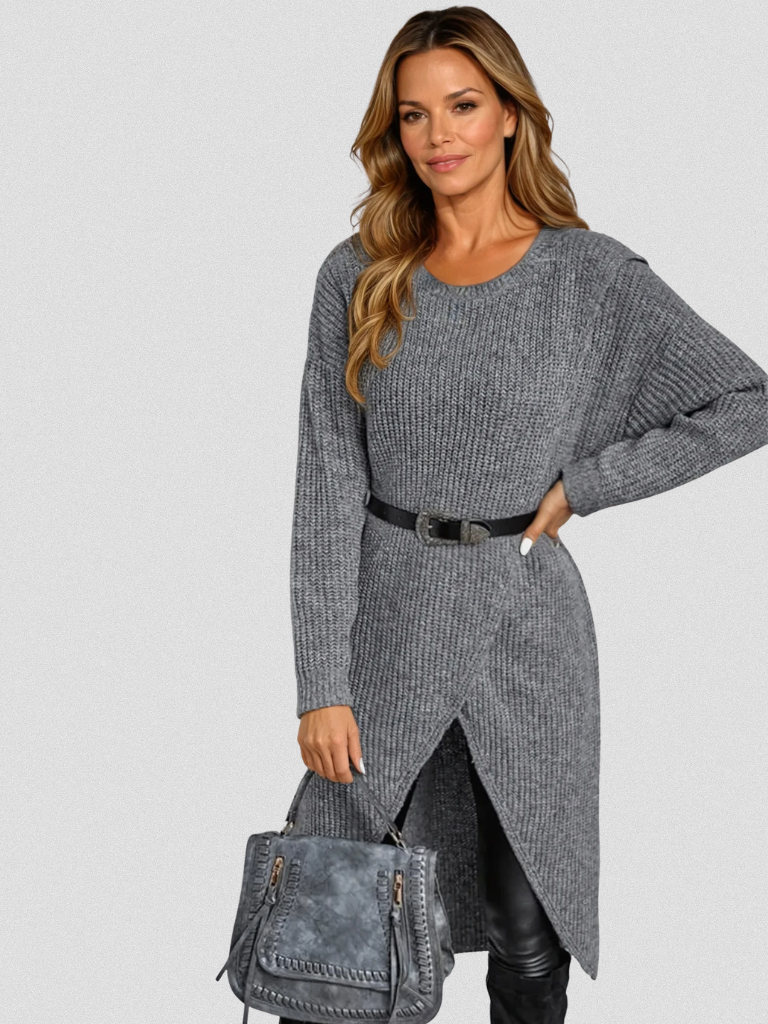 Aria | Knit Wrap Dress