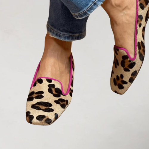 Yvonne | Leopard Patterned Loafers