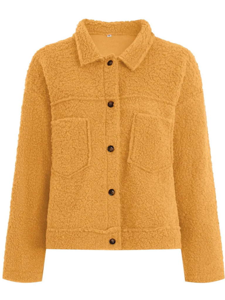 Sandra | Plush Sherpa Jacket
