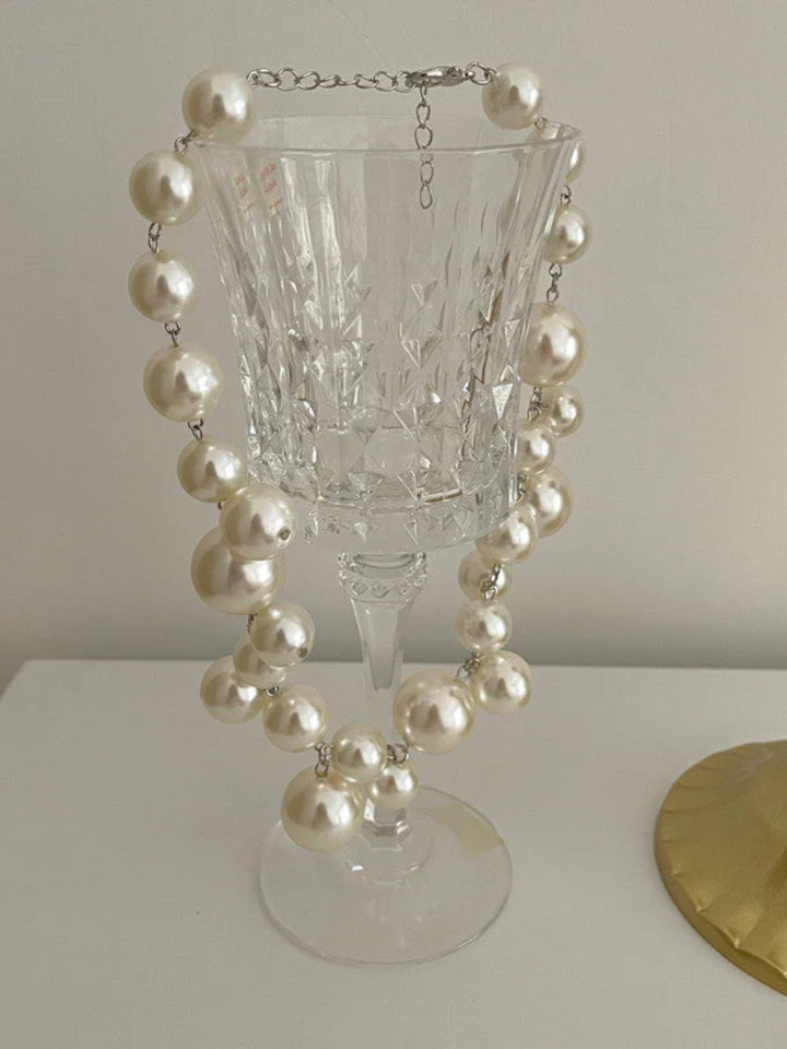 Maria | Statement Pearl Necklace
