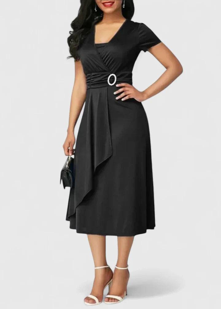 Pea | Elegant Midi Dress