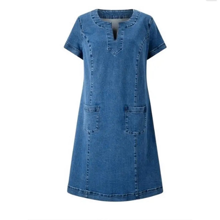 Emma | Soft Denim Dress