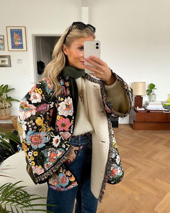 Nicole | Trendy Printed Jacket
