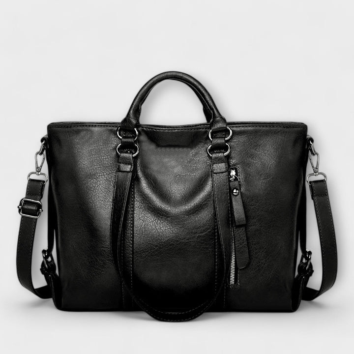 Annie | Oversized Leather Tote